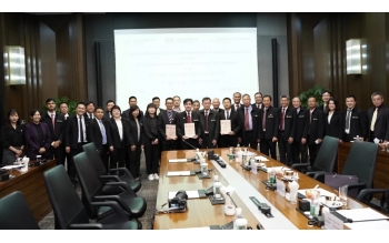 熱烈慶祝北曼谷先皇科技大學(KMUTNB)、比亞迪及風向標成功簽署三方MOU協議